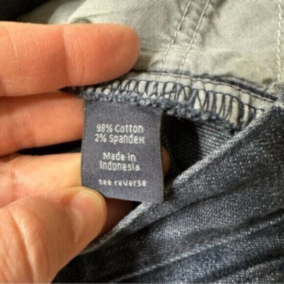 J. Crew | Women's Dark Blue Stretch Toothpick Dark Wash Denim Jeans Size 25 - Picture 8 of 9